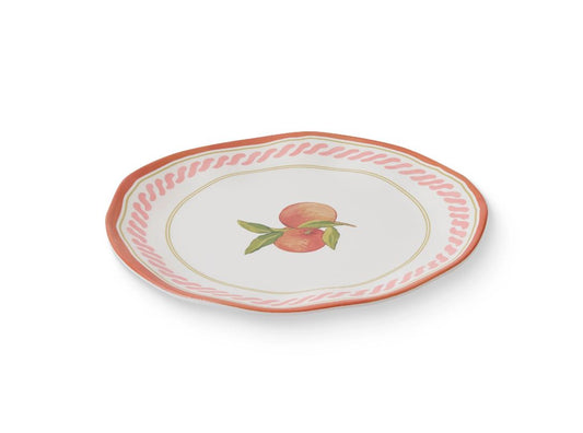 Fiesta Melamine Large Plate - Orange