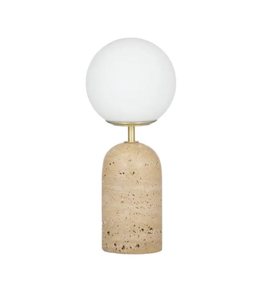 Table Lamp - Firenze Travertine