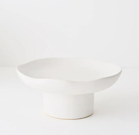 Fisko Pedestal Stand - White