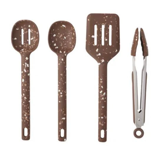 Gem 4pc Silicone Tool Set - Cocoa