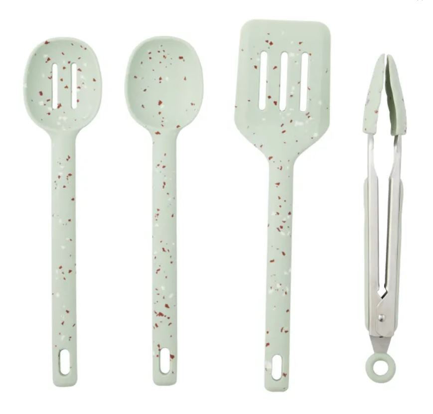 Gem 4pc  Silicone Tool Set - Seafoam