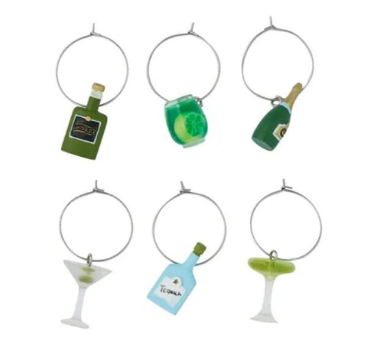 Gimlet Resin Wine Charms