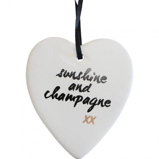 Hanging Heart Sunshine