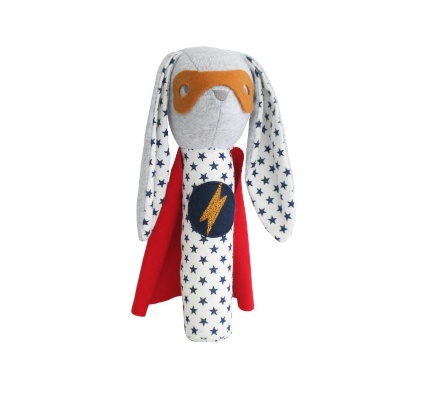 Hero Bunny Squeaker - Navy Star