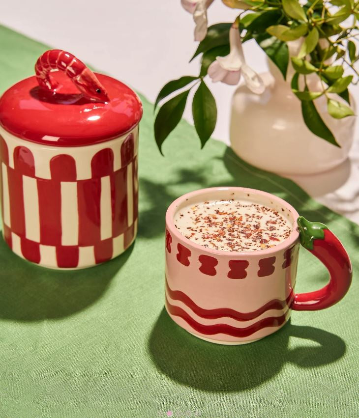 Seaview Stoneware Hot Chilli Mug