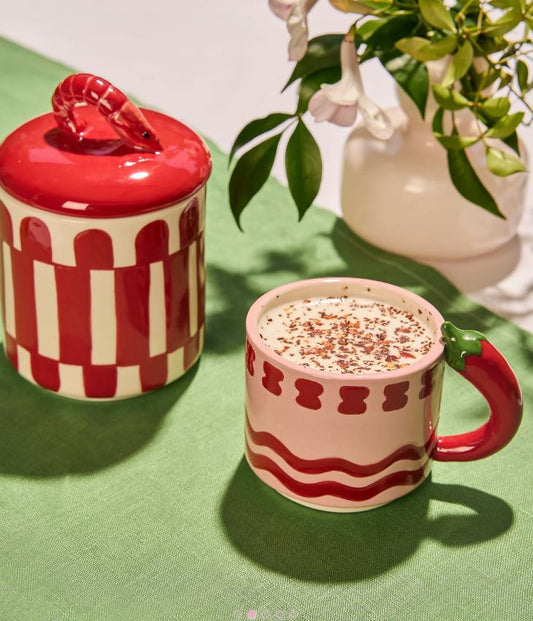 Seaview Stoneware Hot Chilli Mug