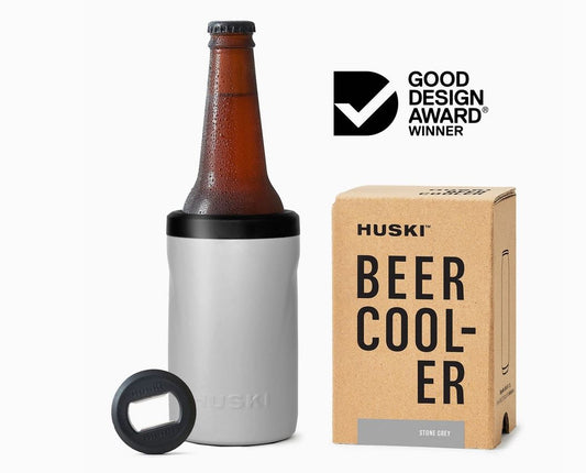 Huski Beer Cooler - Stone Grey