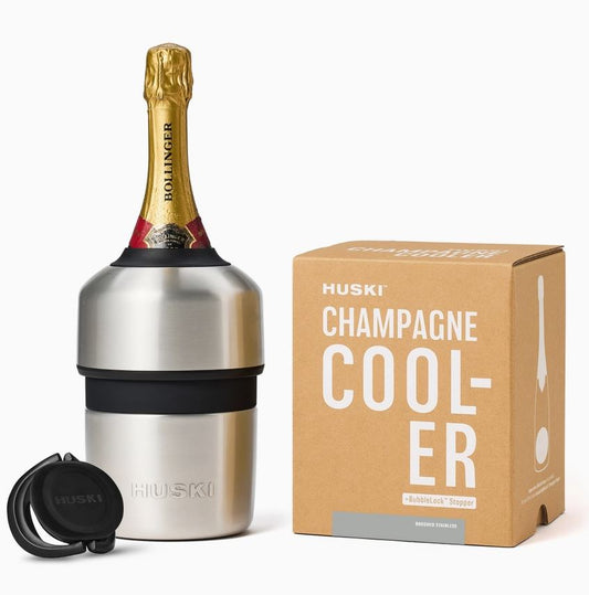 Huski Champagne Cooler - Brushed Stainless