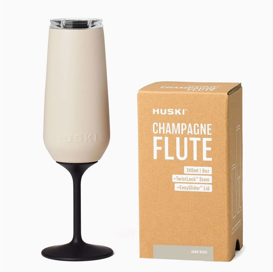 Huski Champagne Flute - Sand Beige