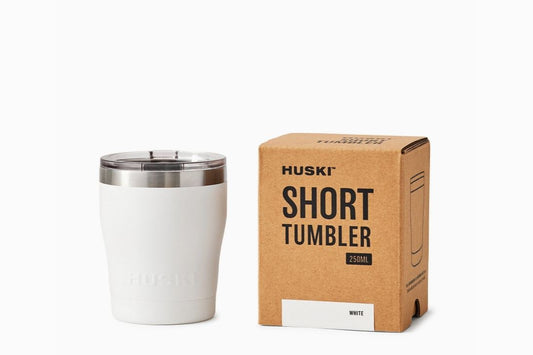 Huski Short Tumbler - White
