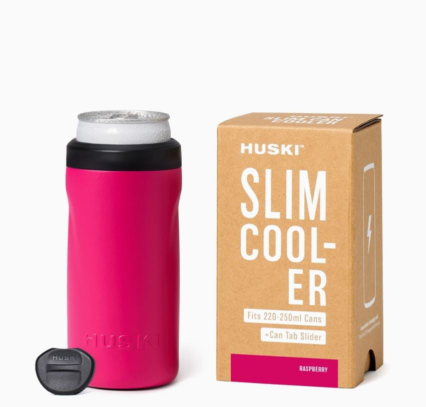 Huski Slim Can Cooler - Raspberry