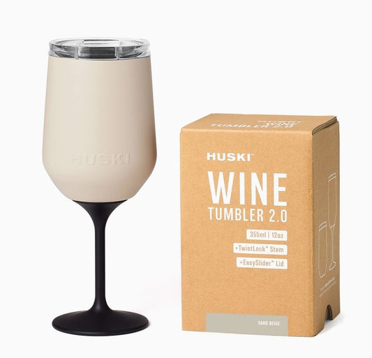 Huski Wine Tumbler - Sand Beige