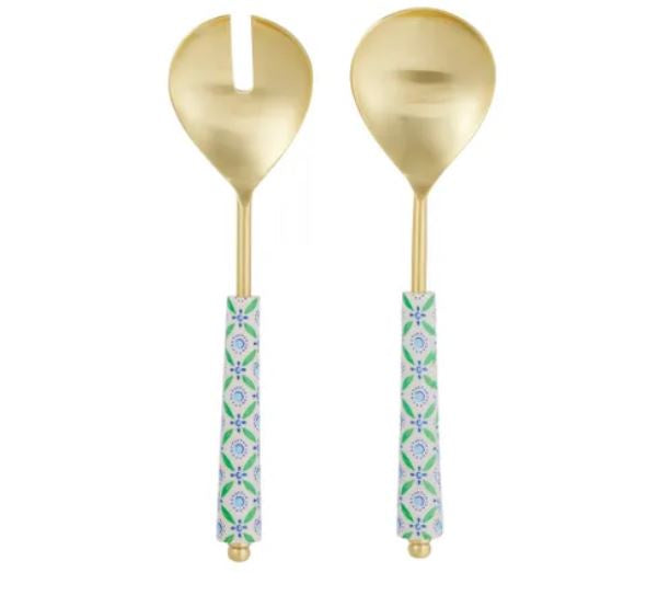 Iris S/2 S/Steel Salad Servers
