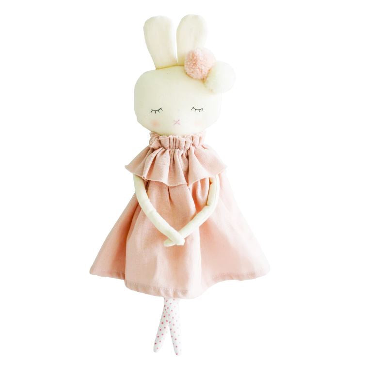 Isabelle Bunny 40cm - Pink Linen