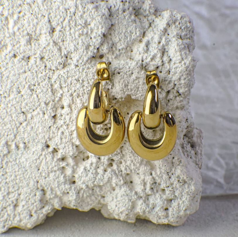 Juno Layered Stud Earrings