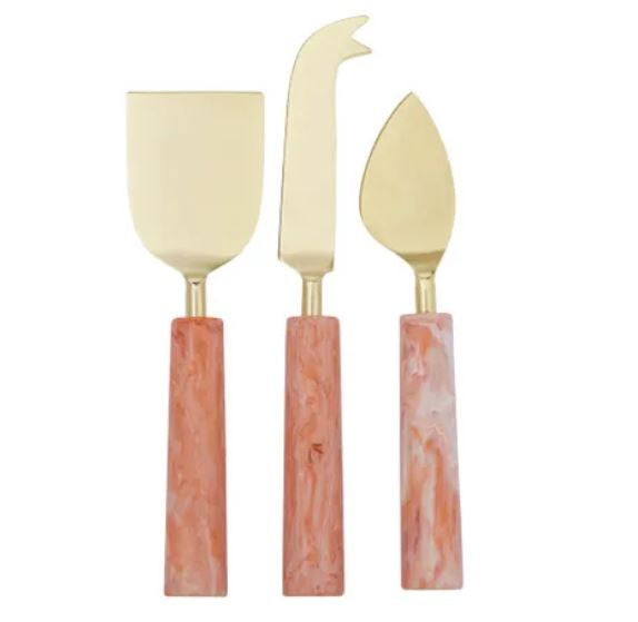 Kiko S/3 Resin Cheese Knives - Punch
