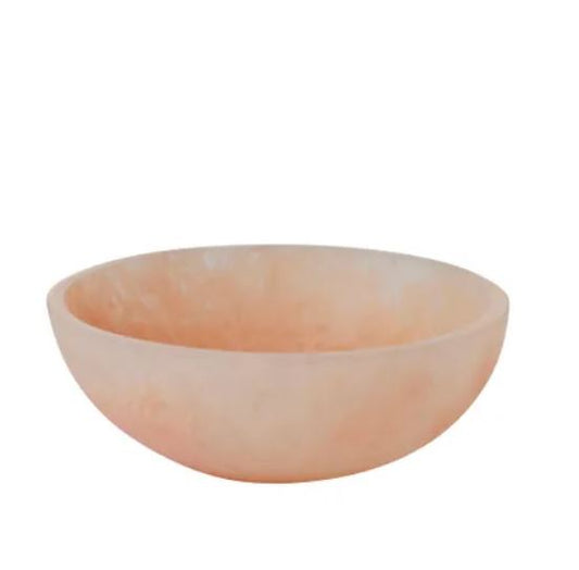 Kip Resin Small Bowl - Peach