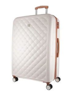Cabin Case - Quilted white