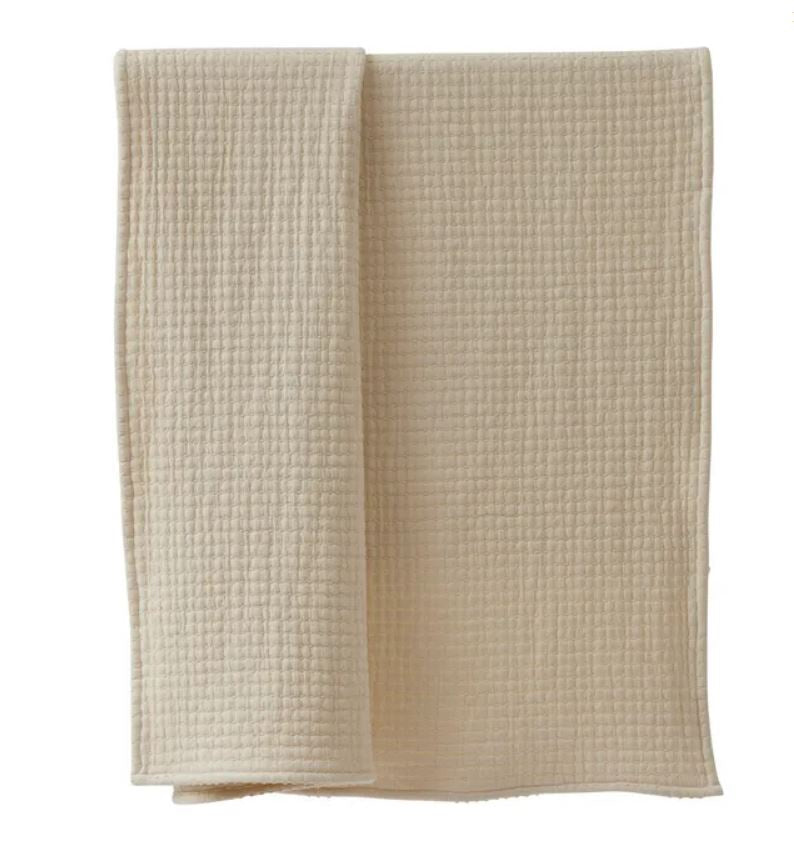 Throw - Leila Cotton Gauze Ivory
