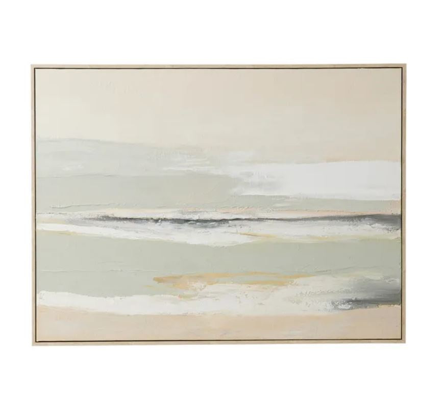 Littoral Framed Oil Painting - 90 x 120 cm