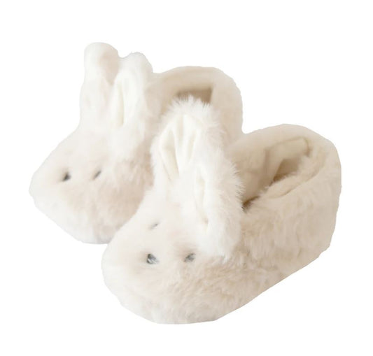 Luxe Bunny Booties - Ivory