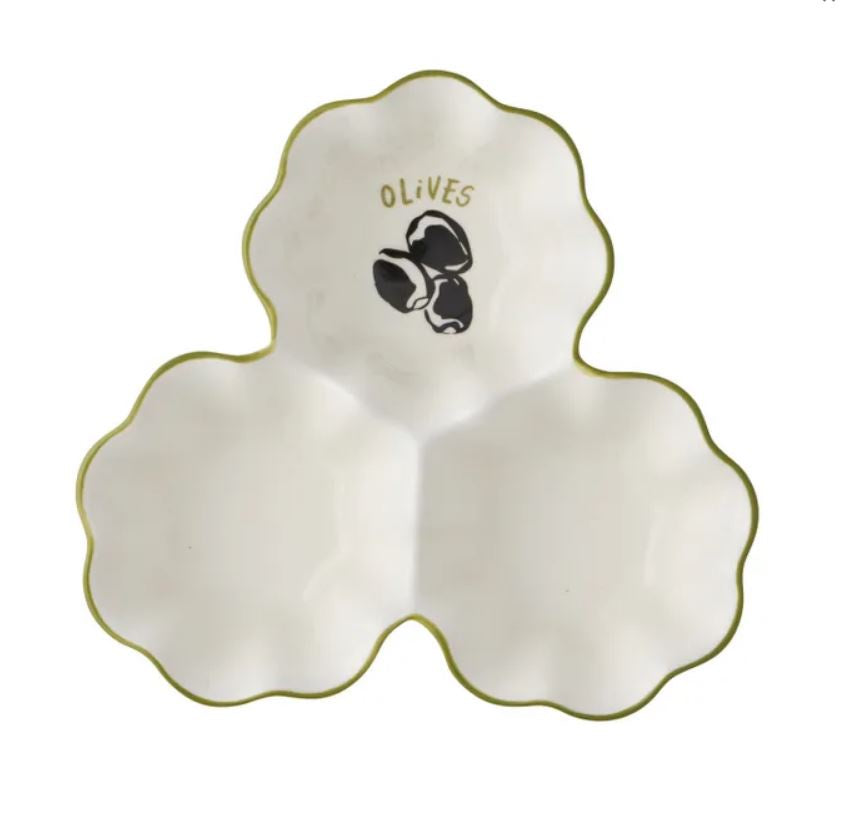 Mangiare Olive Ceramic Dish