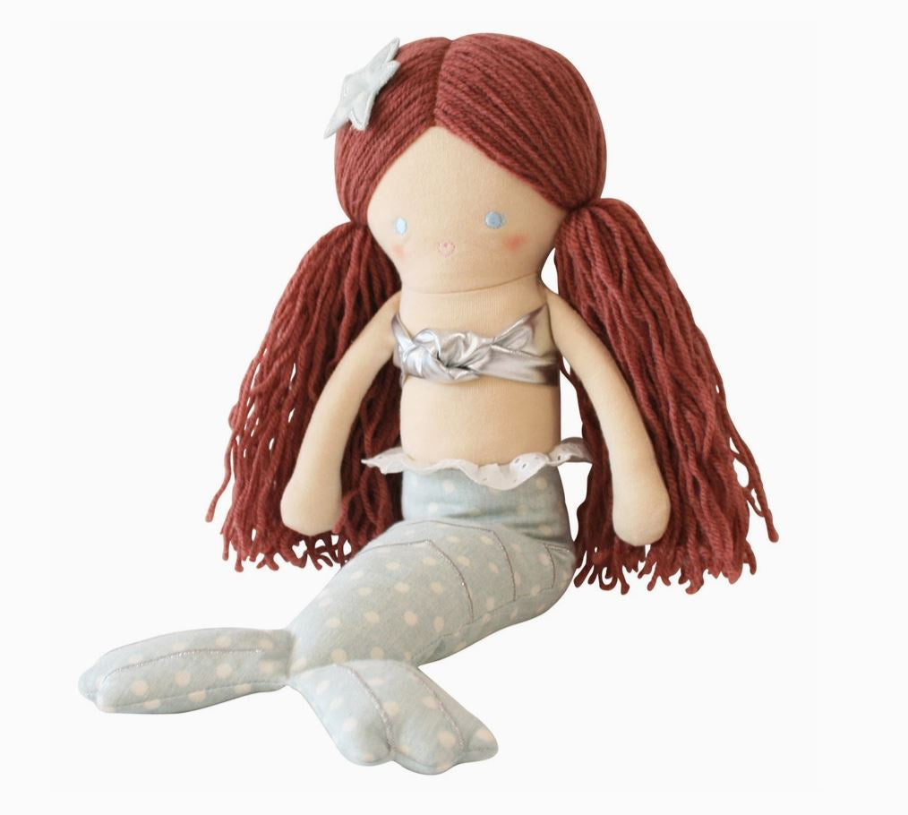 Mila Mermaid Doll - 44cm Aqua