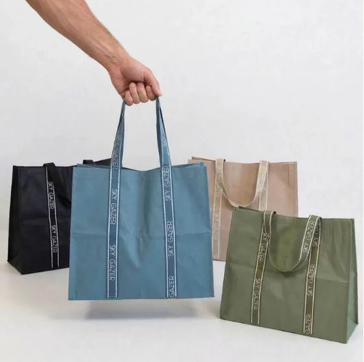 Multi-Purpose Reusable Bags (Pack of 4)  Solid Colours