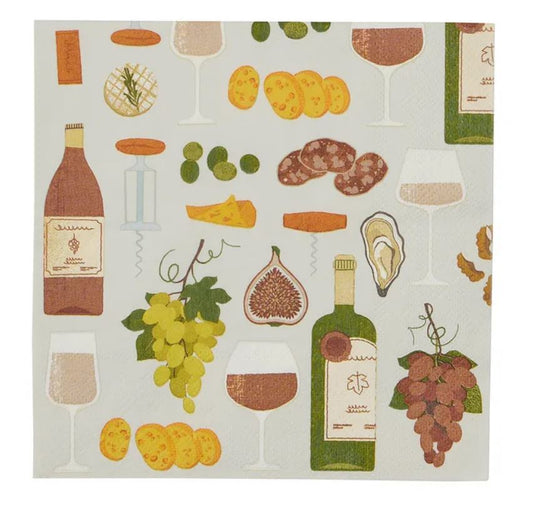 Napkin - L'heure du Vin