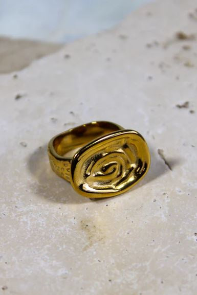 Nox Gold Ring - Size 8