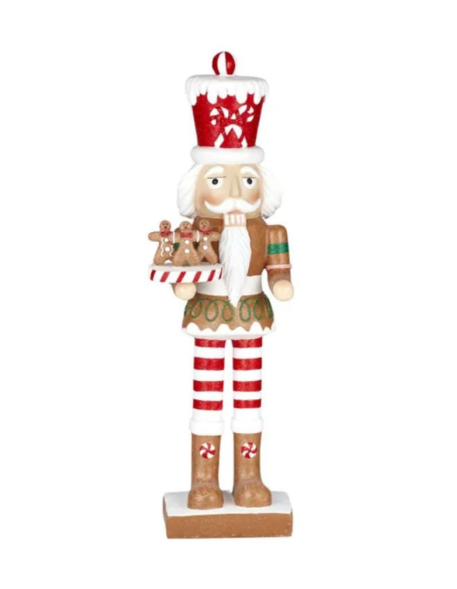 Nutcracker 52cm - Red/Brown