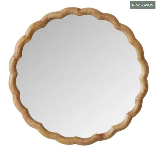 Onda Wood Mirror - 67cm