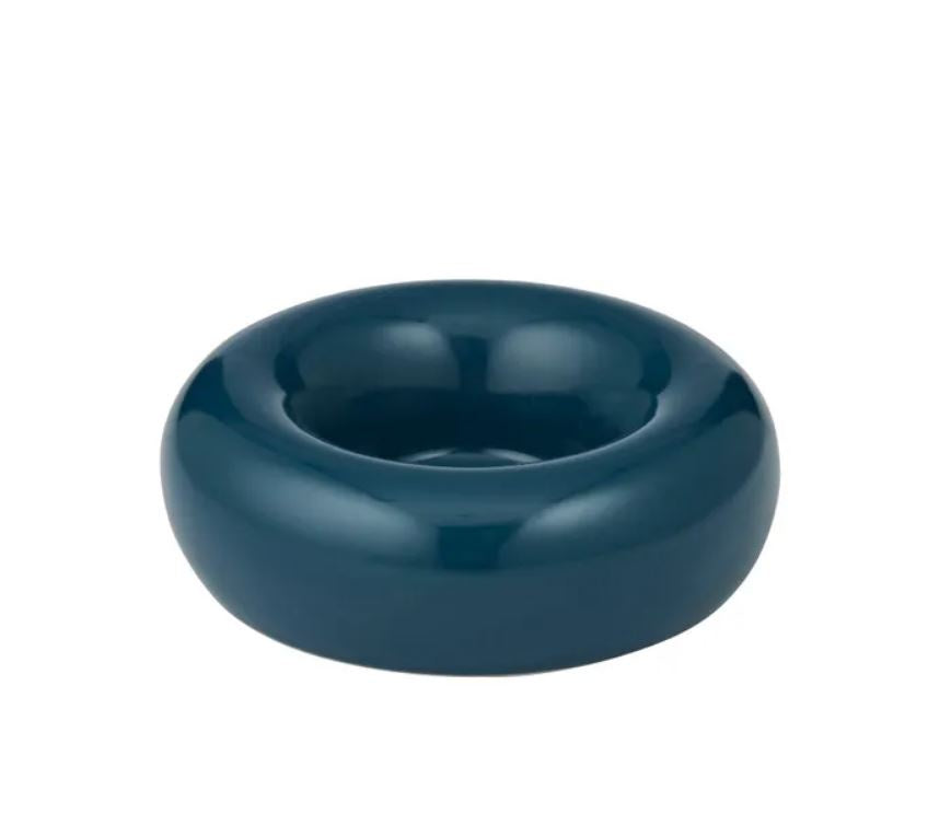 Orb Ceramic Bowl 15x5cm - Teal