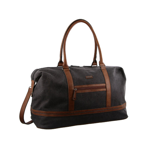 Pierre Cardin Canvas Overnight Bag