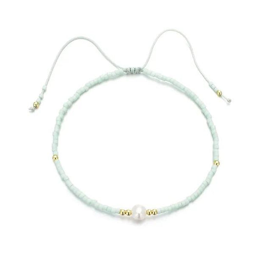 Pearly Bracelet - Blue