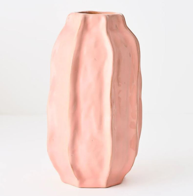 Penelope Vase - Coral Pink
