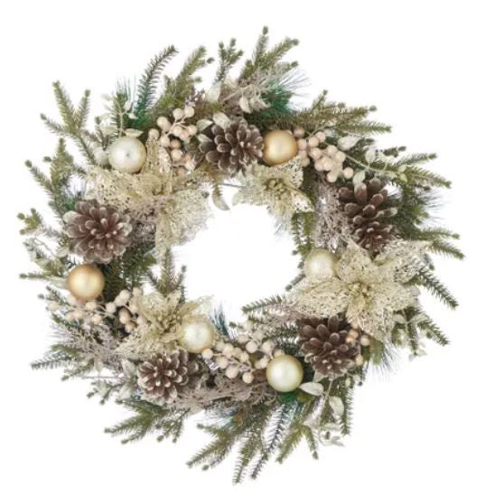 Christmas Wreath - Gold