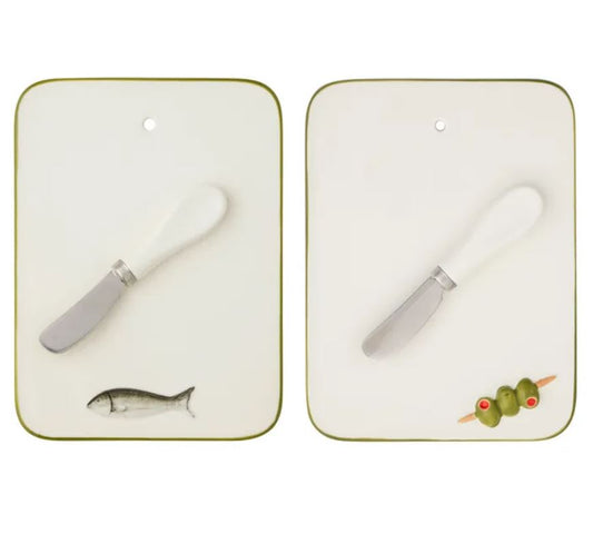 Porto 2pc Ceramic Serving Set