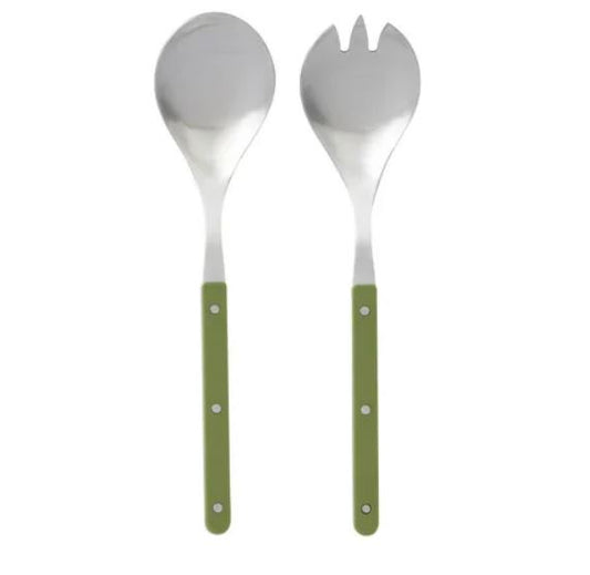 Remy Salad Servers - Olive