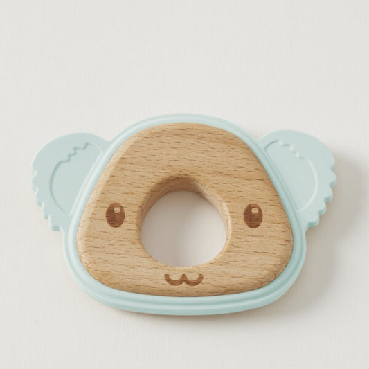 Riley Koala Silicone Teether – Blue