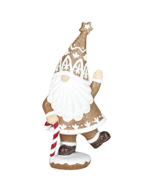 Santa w/ Cane 17cm