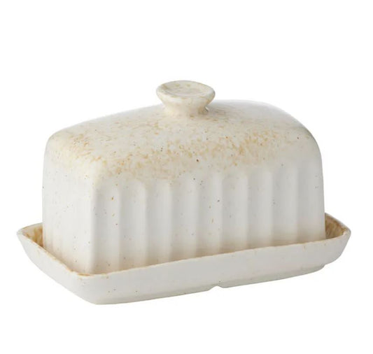 Studio Ceramic Buttle Dish - Nougat