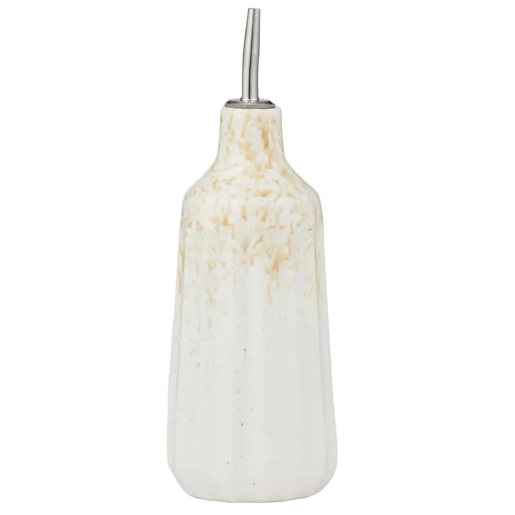 Studio Ceramic Oil Bottle - Nougat