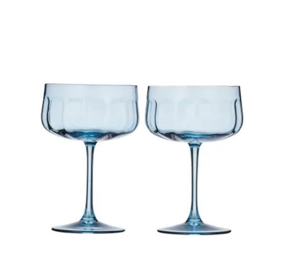 Studio Glass Coupe S/2 - Denim