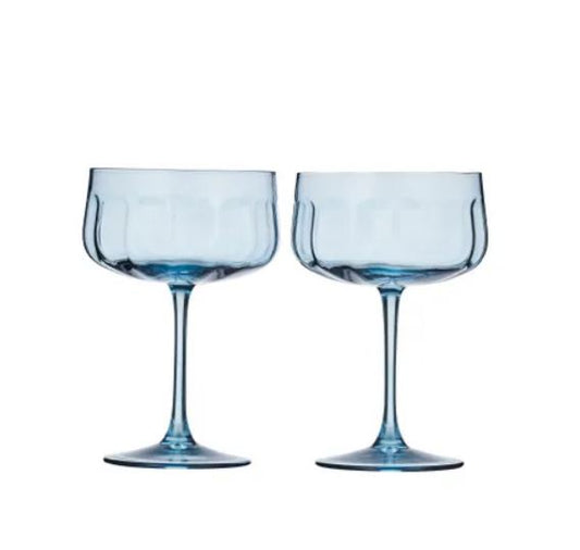 Studio Glass Coupe S/2 - Denim