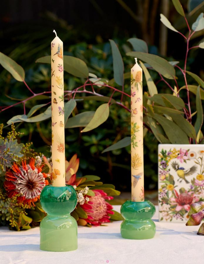 Taper Candle Set - Botanical Blooms