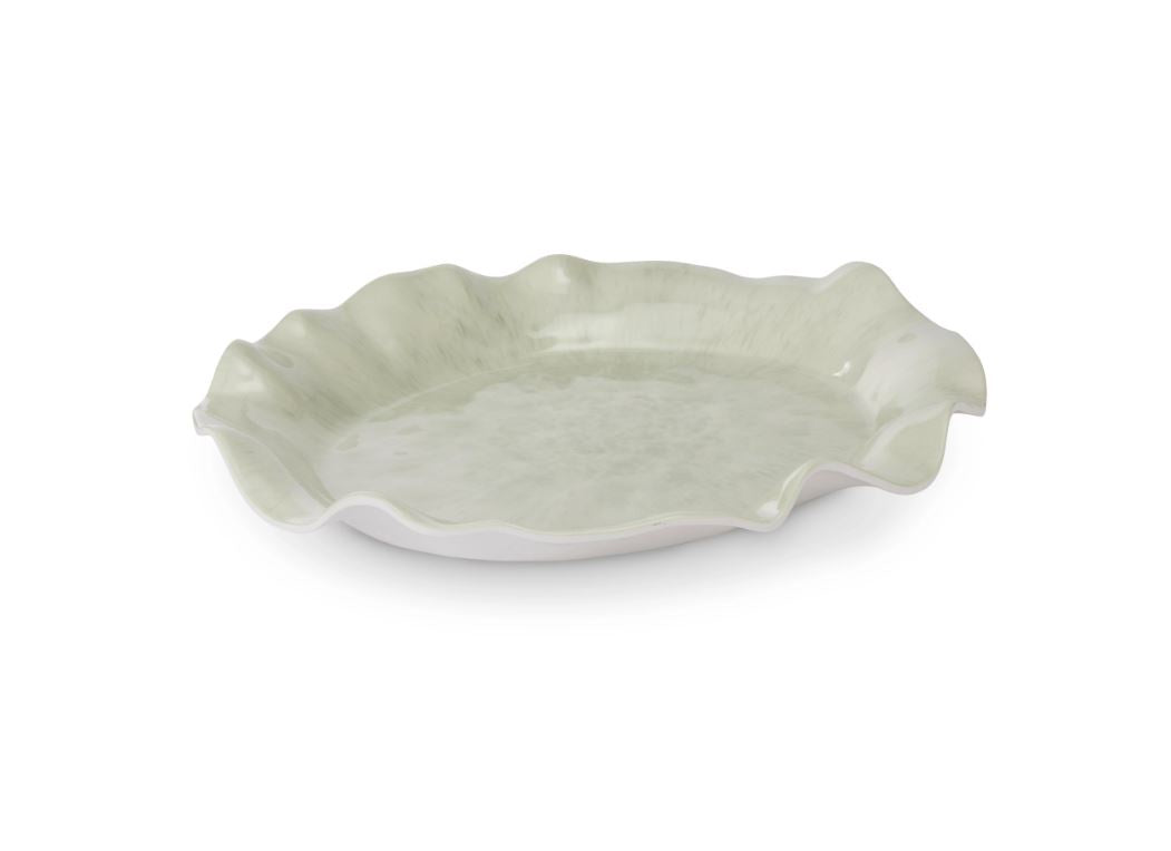 Tide Melamine Platter - Seafoam