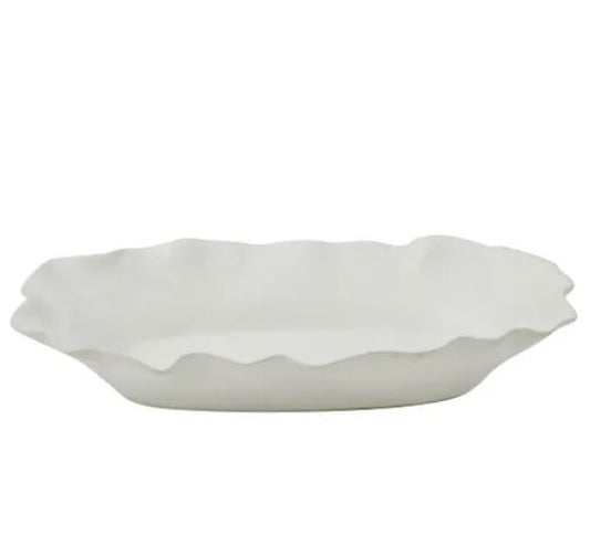 Verity Ceramic Shallow Bowl - 44cm