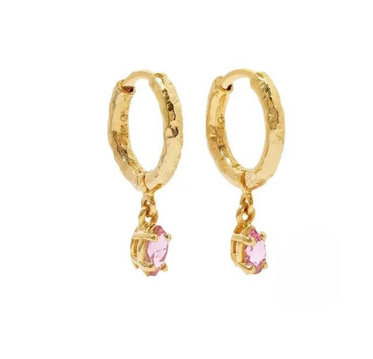 Ziggy Earrings - Pink