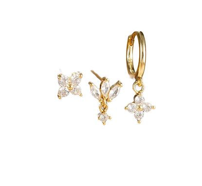 Zirconia Earring Stack 1